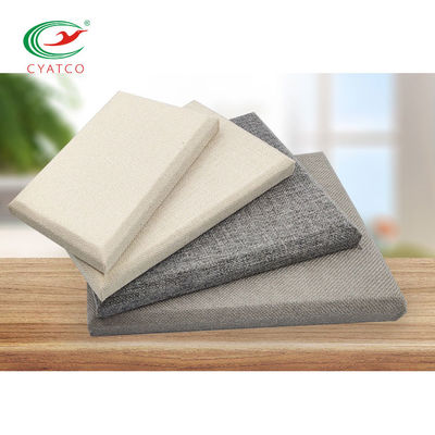 جودة  Mildewproof Cloth Fabric Acoustic Panel Harmless For Theater مصنع