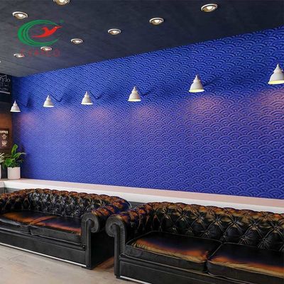 المعاد تدويرها PET 3D ألياف البوليستر لوحة الصوتية العفن العفن دائم