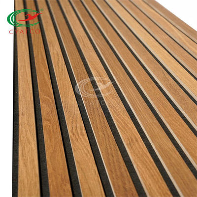 Flavorless Hotel Wood Slat Acoustic Panels عازلة للصوت متينة