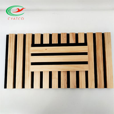 Flavorless Hotel Wood Slat Acoustic Panels عازلة للصوت متينة