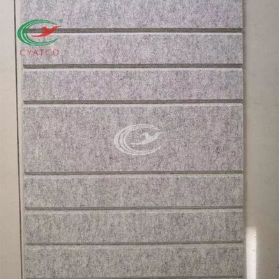 منحوتة فيلت PET Acoustic Board خفيفة الوزن Mildewproof امتصاص الصوت