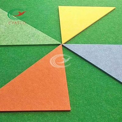 بلاط صوتي مزخرف متين ومقاوم للعفن وخفيف الوزن