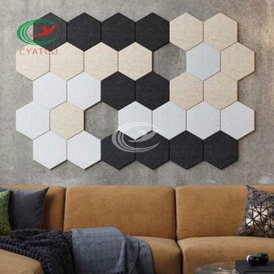 لوحة الحائط الصوتية الحديثة من البوليمر المعاد تدويرها الصف A ASTM E84 40+ الألوان